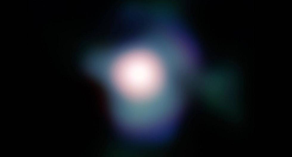 Fotografía de Betelgeuse tomada por el telescopio ESO (Chile). (AFP)