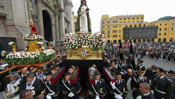 PNP rinde homenaje a Santa Rosa de Lima, este 30 de agosto, como su santa patrona. (Foto: Andina)