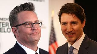 Mathew Perry golpeó al primer ministro de Canadá Justin Trudeau