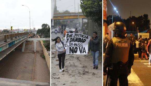 La construcción del 'by-pass' entre las avenidas Universitaria y Venezuela genera nuevamente conflictos en la UNMSM. (Lino Chipana / El Comercio)