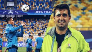 Real Madrid vs. Liverpool: el gesto de Cristiano tras un balonazo con un camarógrafo