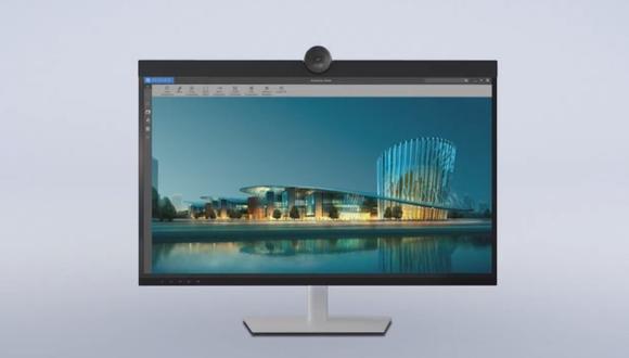 La nueva pantalla de Dell es de 32 pulgadas y usa una tecnología que hace más profundo el contraste.