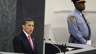 Ollanta Humala se pronunció a favor de una solución pacífica en Siria