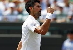Wimbledon: Novak Djokovic gana con autoridad en la segunda ronda