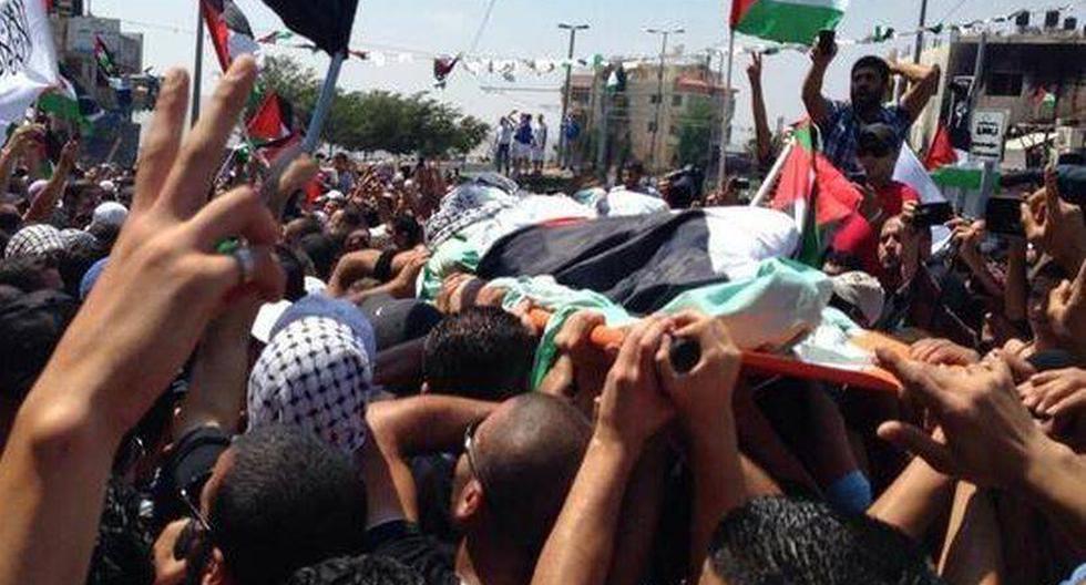 El asesinato del joven palestino causó cuatro días de violencia. (Foto: @rk70534)