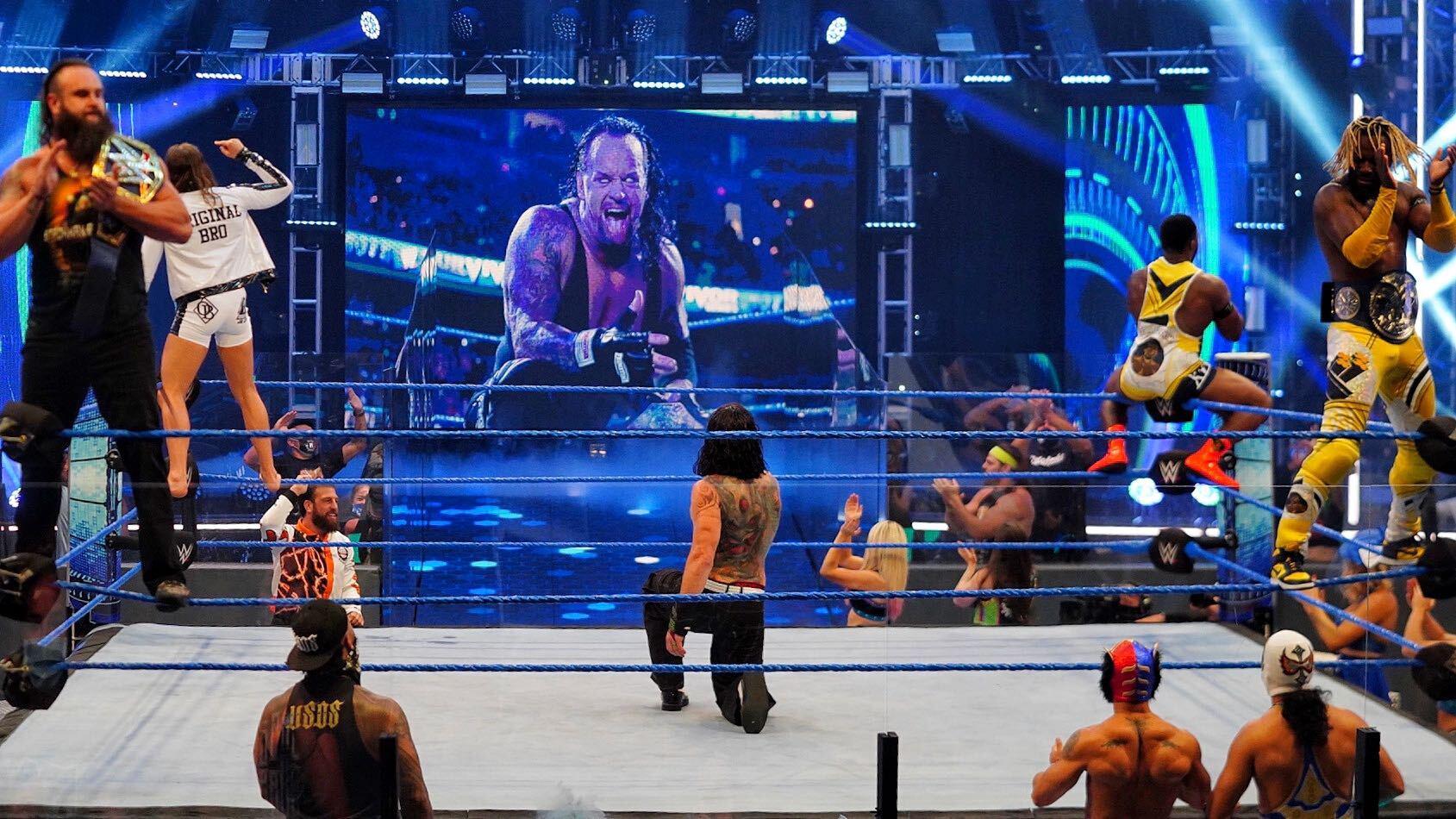 WWE SmackDown: revive el emotivo homenaje a The Undertaker y los mejores momentos del show de la marca azul | Fotos: WWE