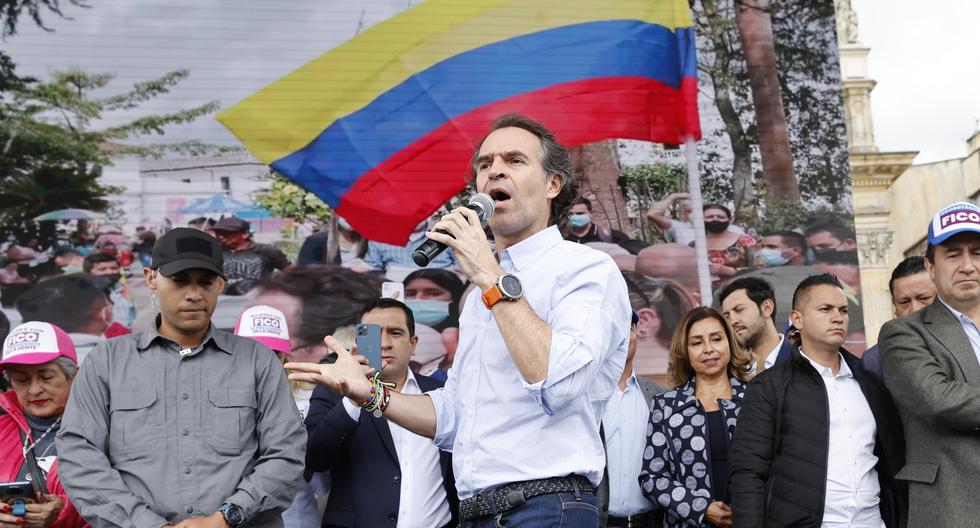 I want a “strong state” in Colombia against “criminals”, says candidate Gutiérrez