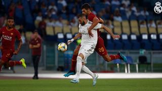 Roma venció en la tanda de penales al Real Madrid en partido amistoso disputado en Italia