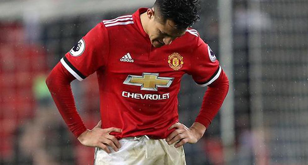 Alexis Sánchez pudo cambiar la historia de la derrota del Manchester United ante Newcastle. (Foto: Getty Images)