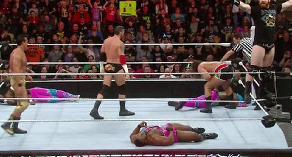 Así fue la brutal masacre de The League of Nations a The New Day en Monday Night Raw de WWE. (Foto: Internet)