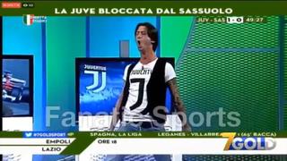 YouTube: Cristiano Ronaldo desencadenó locura de un narrador tras marcar su primer gol con Juventus | VIDEO