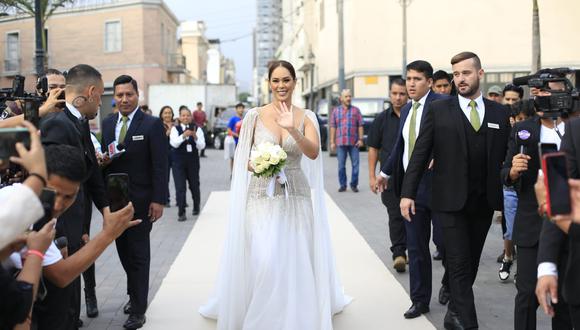 Karen Schwarz revela fotografías inéditas de la celebración de su boda con Ezio Oliva. (Foto: César Bueno/ @photo.gec)