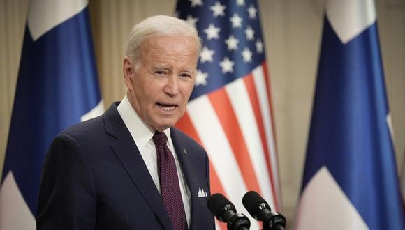 Joe Biden, presidente de Estados Unidos. (Foto: Alessandro RAMPAZZO / AFP)