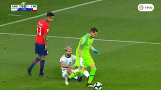 Argentina vs. Chile: jugada 'maradoniana' de Ángel Di María que Agüero no pudo capitalizar | VIDEO
