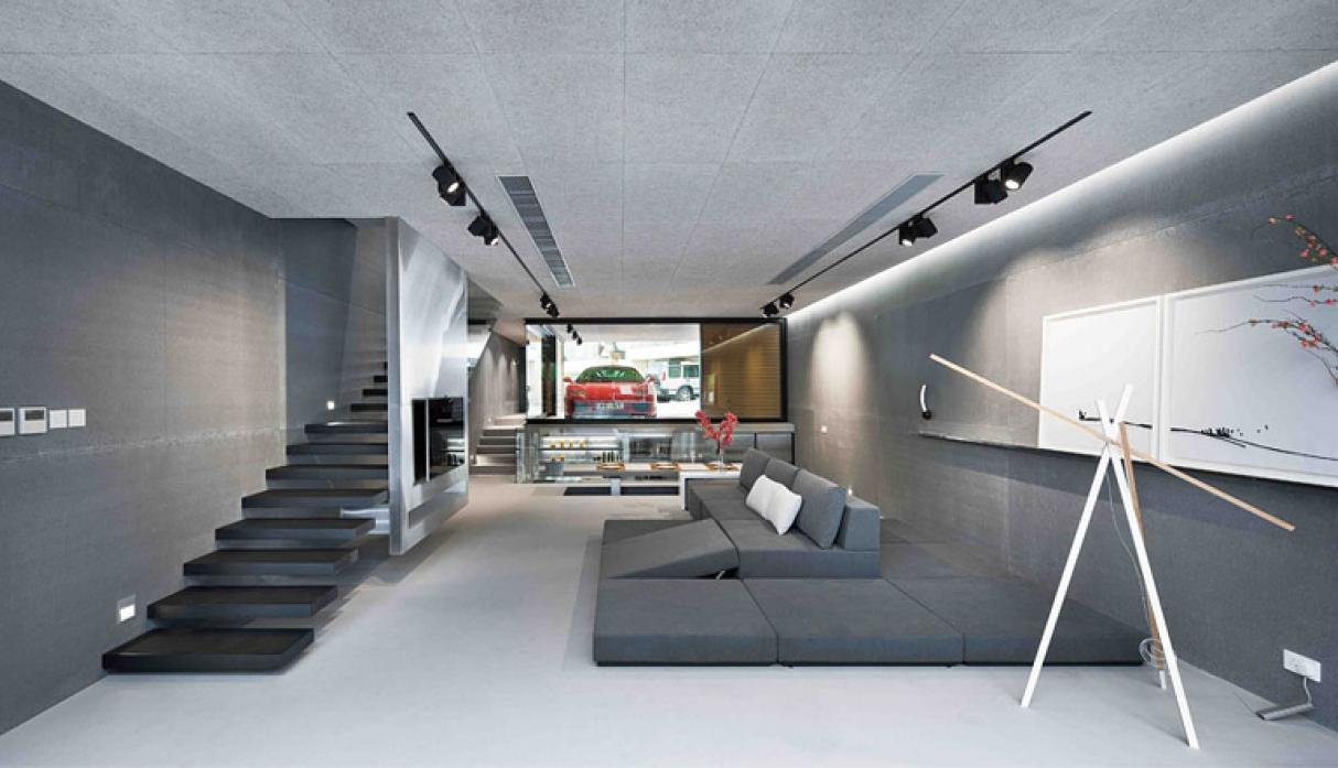 Los diseñadores de interiores del estudio Millimeter en Hong Kong recibieron una petición inusual: convertir su preciado Ferrari en un elemento de decoración. (Foto: millimeter.com.hk)