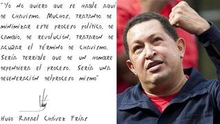Crean fuente tipográfica con la letra de Hugo Chávez