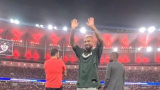 ¡Se vino abajo el Maracaná! Hinchada de Flamengo brindó espectacular recibimiento a Vidal | VIDEO