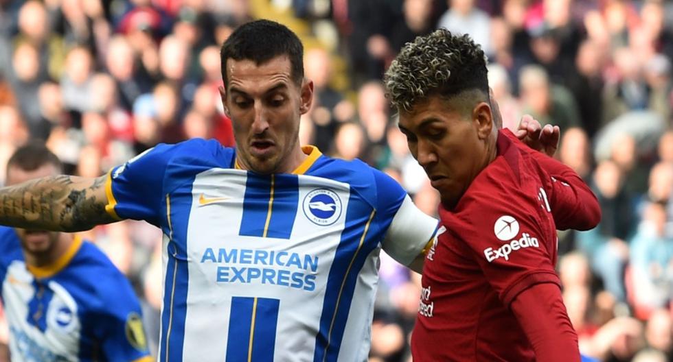 Liverpool y Brighton empataron 3-3 por la Premier League