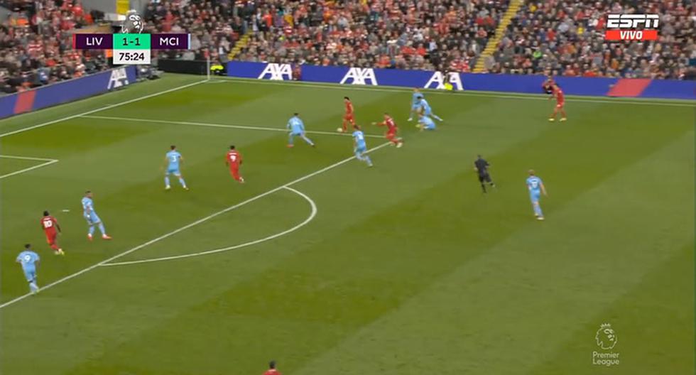 Mohamed Salah makes it 2-1 for Liverpool to beat Manchester City |  VIDEO