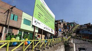 Construirán muros y escaleras en SJL y Villa María del Triunfo