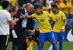 Perú vs. Brasil: gritos, abrazos y la efusiva celebración de Tité, tras el 2-0 de Roberto Firmino | VIDEO