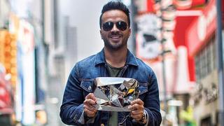 YouTube premió al músico puertorriqueño Luis Fonsi con el Botón de Diamante [FOTO]