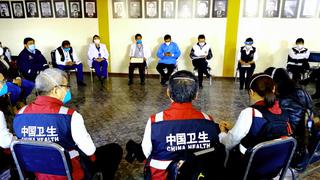 Arequipa: Médicos chinos recomiendan realizar un diagnóstico temprano del COVID-19 y aislamiento obligatorio del paciente 