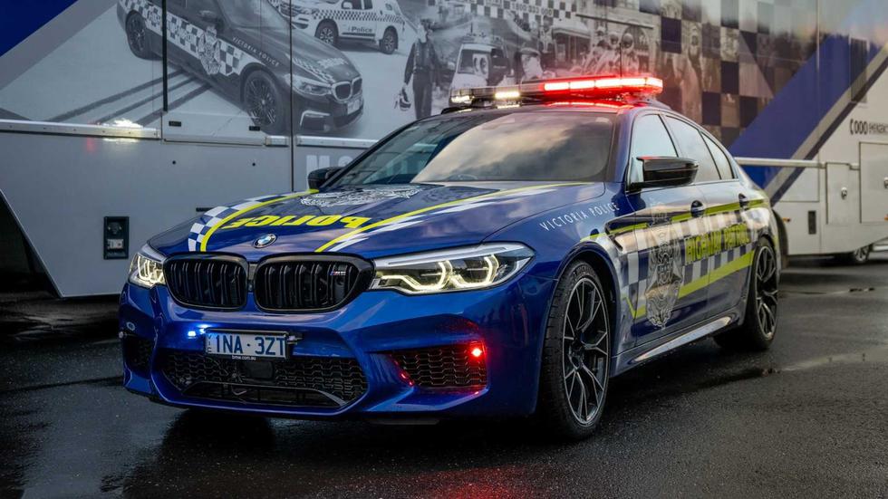 La Policía de Australia podrá utilizar durante los próximos 12 meses al deportivo BMW M5 Competition en sus labores de patrullaje. (Fotos: BMW).