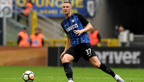 Milan Skriniar es defensor del Inter de Milán. (AFP)