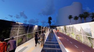 Bajada Armendáriz: así sería el puente peatonal que unirá Miraflores y Barranco | VIDEO