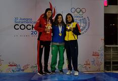 Azra Advic consigue plata para Perú en natación de los Juegos Suramericanos