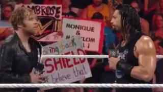 WWE: Roman Reigns felicitó a Dean Ambrose por su título en Raw