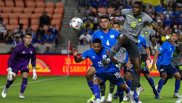 Michael Carcelén anotó la ventaja de Ecuador sobre El Salvador. (Foto: AP)