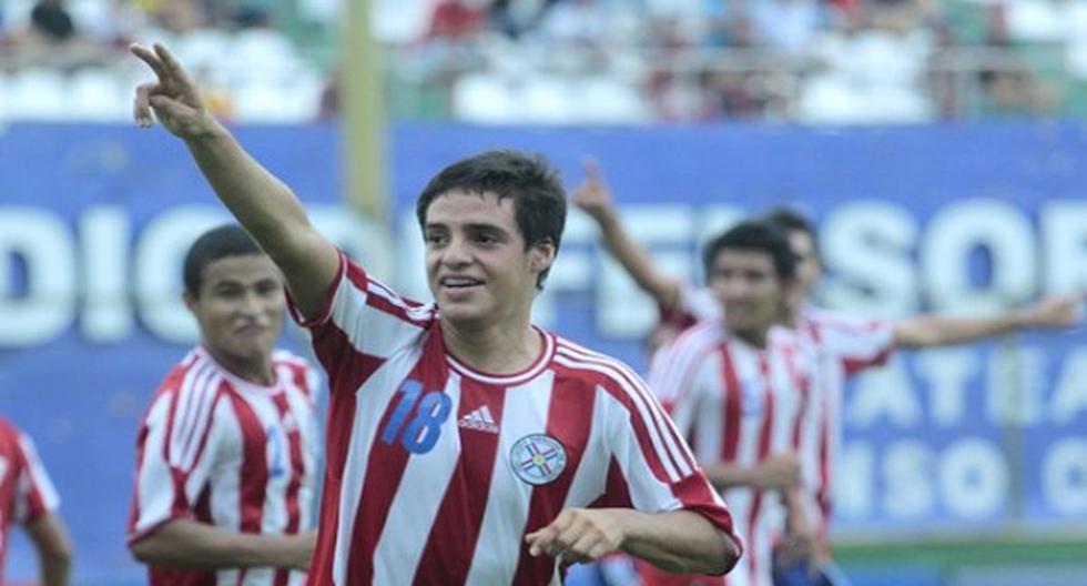 Sebastián Ferreira anotó el tercer gol del encuentro. (Foto: Facebook Federación Paraguay)