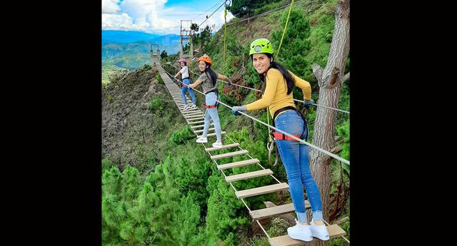 El costo para subir tanto al columpio extremo, como al puente tibetano es de S/20.(Foto: Facebook / San Ignacio Extremo)