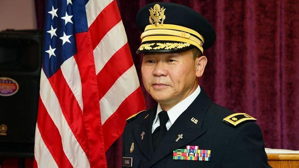 Yan served in the US Army as a military chaplain.