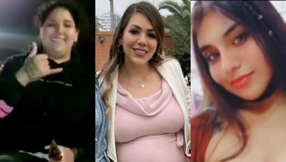 Pamela Cabanillas, Gabriela Sevilla y Keren Bocanegra Bustamante fueron protagonistas de los casos de estafas, engaños y fraude que marcaron al país las últimas semanas. (Captura: América Noticias)