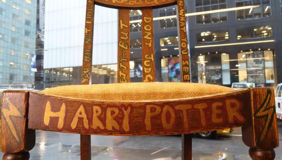"Harry Potter": subastan silla donde J.K. Rowling creó historia