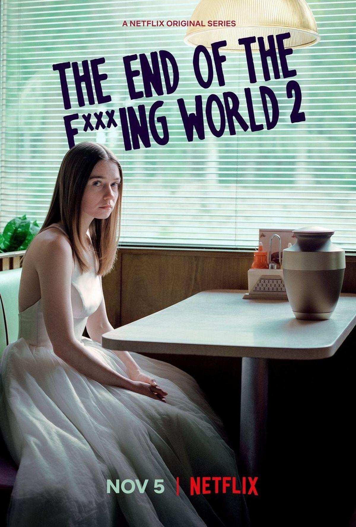 Afiche oficial de The End of the F***ing World 2. (Foto: Netflix)