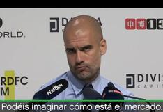 Pep Guardiola sorprendido por dinero que pagó Real Madrid para fichar a Vinicius