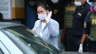 Keiko Fujimori critica pedido fiscal para ampliar prisión preventiva de Pier Figari