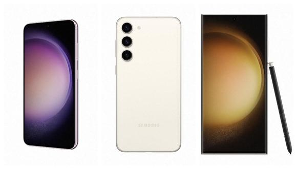 Samsung presentó este miércoles su nueva generación de celulares Galaxy S23. (NO PUBLICAR)
