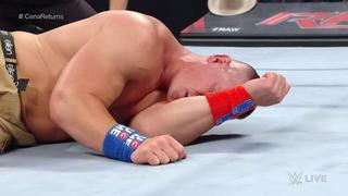WWE: AJ Styles le dio la bienvenida a John Cena con una paliza