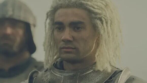El actor Theo Nate como Laenor Velaryon en "House of the Dragon" (Foto: HBO)
