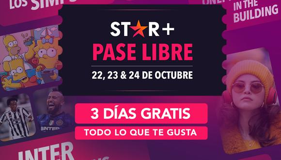 Star+ lanzó promoción gratis en América Latina.