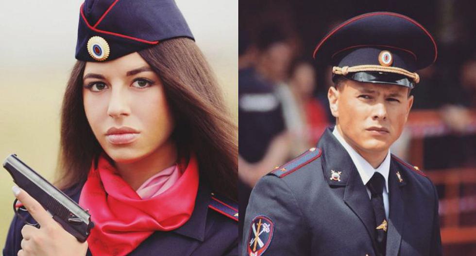 Los uniformados en Rusia causan furor en la red social. (Foto: RussianPolice / Instagram)