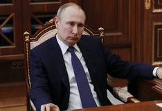 Vladimir Putin dice que es "inadmisible" acusar a Siria del ataque químico

