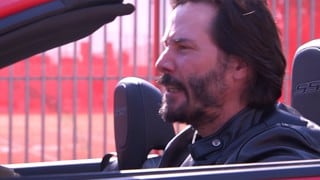 Keanu Reeves y su divertida ‘persecución’ a lo Rápidos y Furiosos