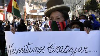 Bolivia amplía un mes más la cuarentena ante el aumento de casos de coronavirus