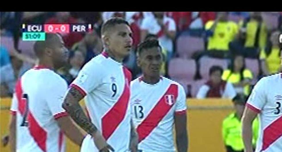 El Perú vs Ecuador tuvo esta jugada de Paolo Guerrero y remate de Renato Tapia. Se salva otra vez el cuadro norteño. (Video: Movistar TV - YouTube)
